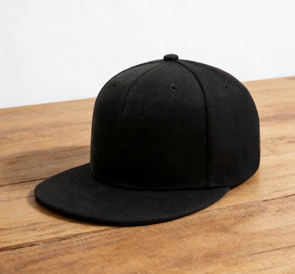 Flat Bill Classic Snapback Cap, Plain Tone Style