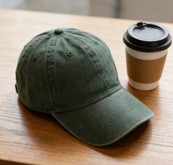 100% Cotton Pigment Dyed Low Profile Six Panel Dad Hat