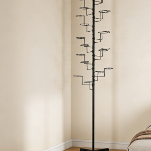 Freestanding Hat Rack with 20 Hooks for Cap Display